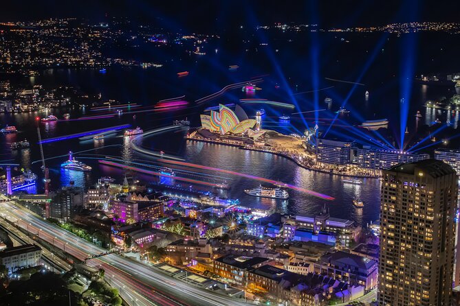 Admission to Vivid Dinner Cruise in Sydney - Food and Drinks: Tasty and Flexible