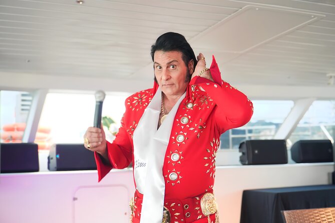 Tina Turner vs Elvis Tribute Lunch Cruise with 80's DJ - Scenic Views and Photo Opportunities