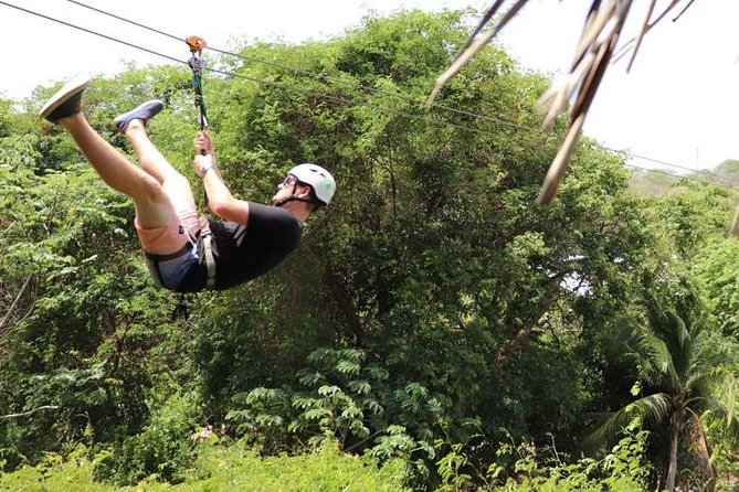 Roatan Zipline ATV Buggy Tour With Sloths Beach - Key Points