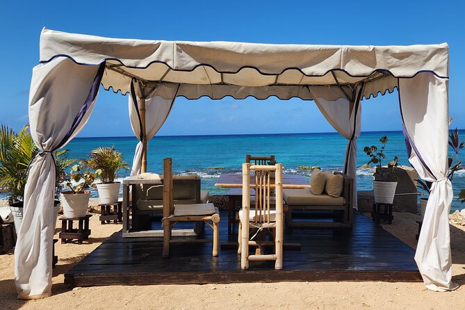 VIP Oceanfront Cabana at Bamboo Beach Club in Montego Bay - Authentic Traveler Perspectives