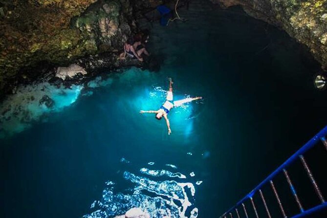 Parasailing, Blue Hole Mineral Spring, Seven Mile Beach - Authentic Experiences and Hidden Gems