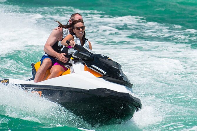 Parasailing Jet Ski and Shopping at Montego Bay with Transport - Key Points