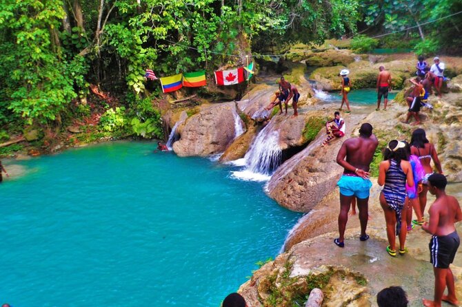 Dunns River and Blue Hole Secret Falls Day trip from Montego Bay - Final Stop: Secrets Falls and Local Markets
