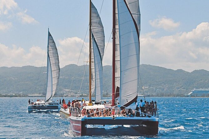 Montego Bay Catamaran: Snorkel Tour with Open Bar & Reggae DJ - Key Points