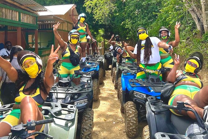 ATV, Bamboo Rafting , Horseback Ride & Blue Hole Falls Ocho Rios - Experience the Best of Jamaica with ATV, Bamboo Rafting, Horseback Riding & Blue Hole Falls