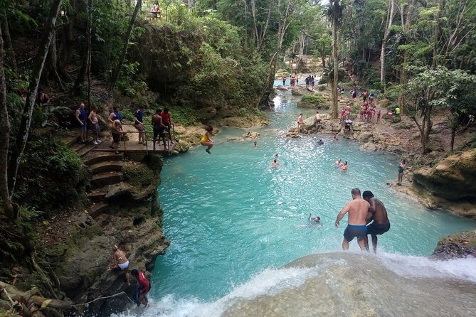 Blue Hole and Dunn's River Falls Tour from Montego Bay Jamaica - Key Points