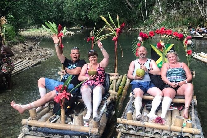 Horseback Ride and Bamboo Rafting Tour - An Adventure in Trelawny: Horseback Ride, Bamboo Rafting, and Blue Hole from Runaway Bay
