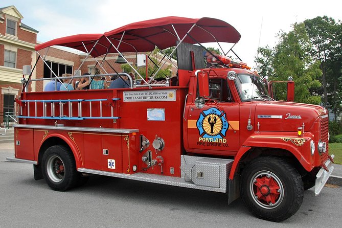 Vintage Fire Truck Sightseeing Tour of Portland Maine - Key Points