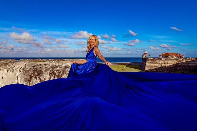 Flying Dress photo session in Cartagena - Practical Tips for Your Flying Dress Photoshoot