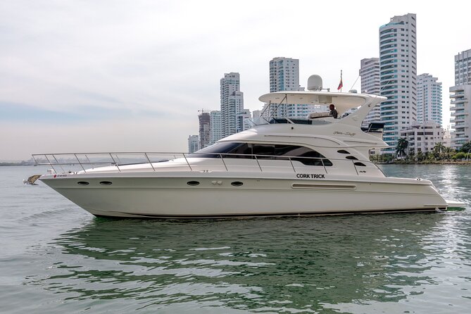 Luxury yacht rental in Cartagena de Indias Sea Ray 56' - Key Points