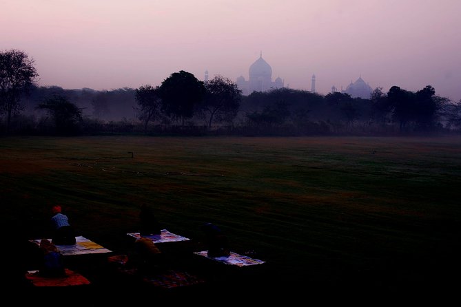 Morning Yoga Session Facing Taj Mahal - Who Will Love This Tour?
