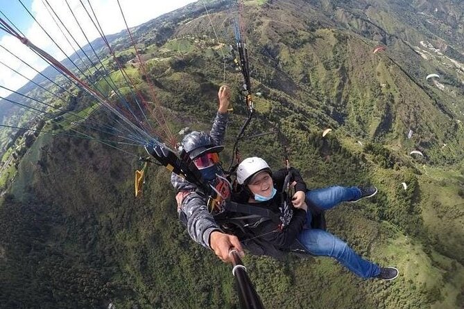 Paragliding over Medellin with HD Video and Pickup - FAQs