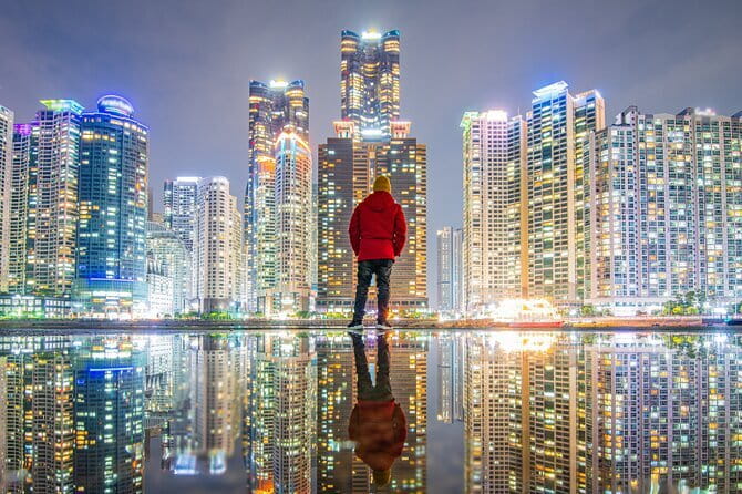 Small Group Busan Night View Tour Opt Night sailing boat - Key Points