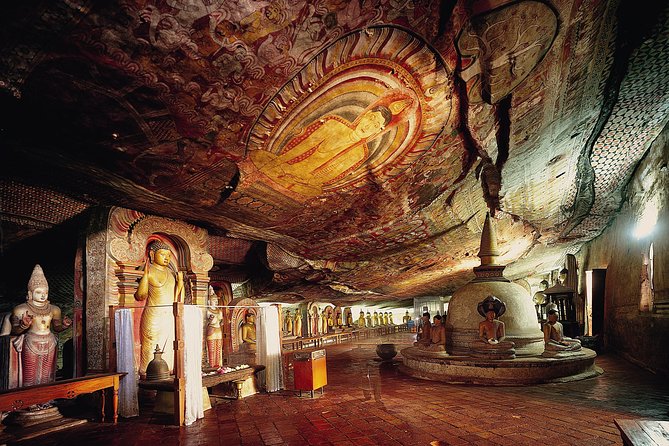 Exclusive : Sigiriya Rock Fortress and Dambulla Cave Temple Tour - Dambulla Cave Temple: Awe-Inspiring Art and Religious Artifacts