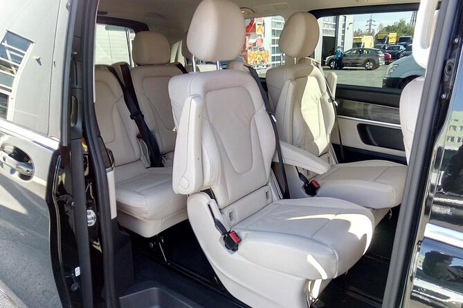 Private Transfer from Prague Airport to Prague City Hotels 1 - 7 pax - The Sum Up