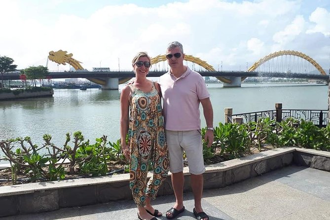 Da Nang city Tour with Marble Mountain, Dragon Bridge, Lady Buddha Statue - The Grand Lady Buddha at Linh Ung Pagoda