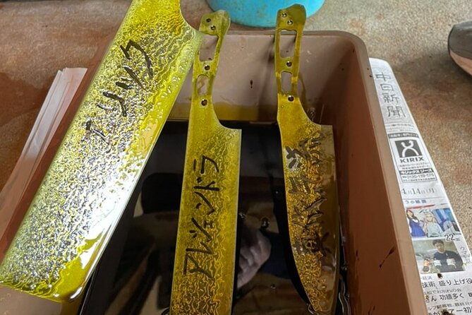 Luxury Damascus Knife Making Experience Tour from Nagoya - Frequently Asked Questions