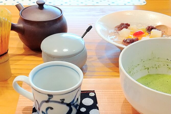 Japanese tea and local sweets - Practical Details and Value