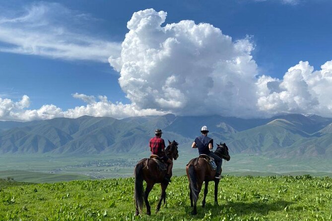 Horseback riding on the mountains of Chon Kemin National Park - The Value of This Tour