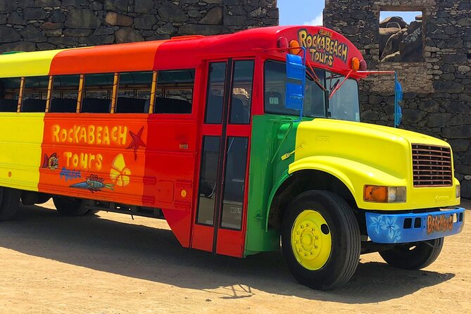 Colorful Beach Bus Sightseeing Tour of Aruba - Authenticity and atmosphere: what sets this apart