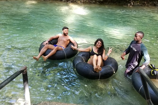 Dunn's River Falls, River Tubing, and Horseback Riding With Transportation - Key Points