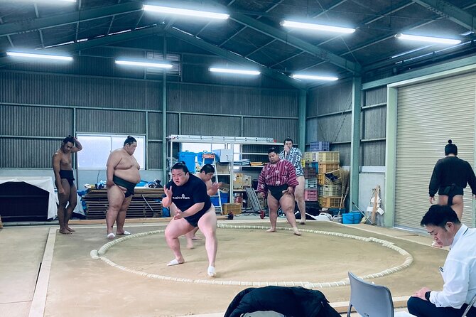 Authentic Sumo Stable Morning Training Experience Osaka - Exploring the Journey to the Stable