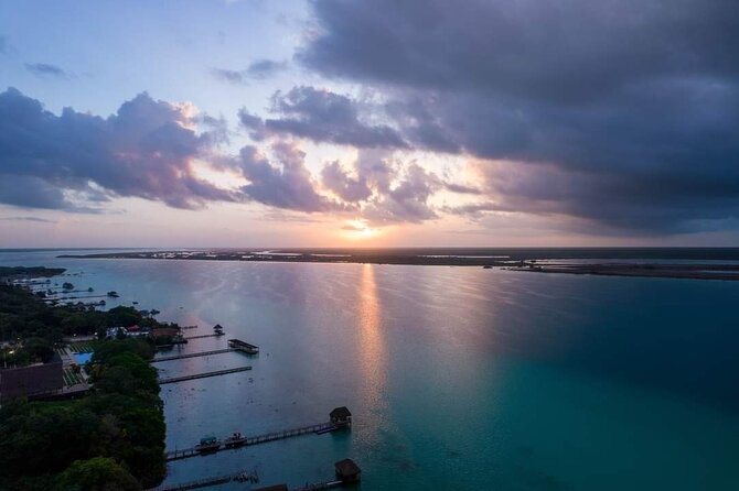 Tour of the Lagoon of Bacalar on pontoon -Collective- - Transportation & Group Size