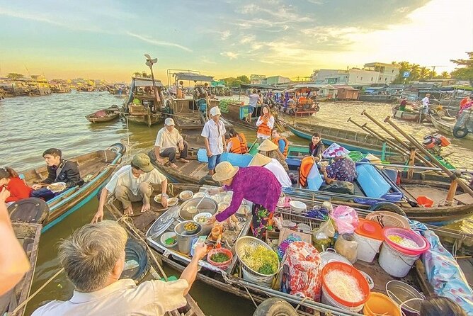 Half day Tour with Cai Rang Floating Market Cacao and Small Canal - Visiting My Khanh Village