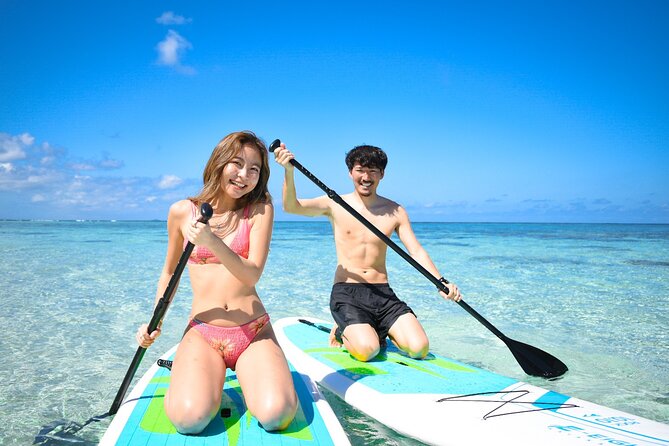 Miyakojima SUP Tour No Additional ChargeFull refund guaranteeRentalUnlimited photosFree 1 year old OK - Good To Know