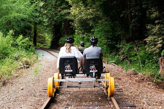 Redwoods Railbike Along Pudding Creek - A Closer Look at the Redwoods Railbike Tour