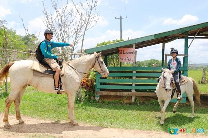 Xunantunich horseback riding tour - The Itinerary in Detail