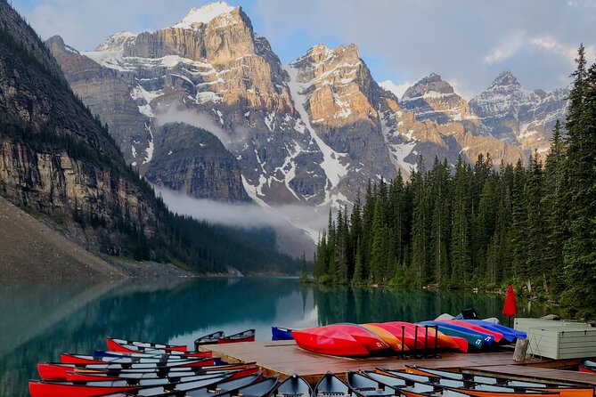 Moraine Lake Sunrise or Daytime tour w/ Lake Louise Option. - Value for Money