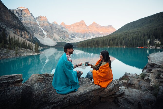 Moraine Lake Sunrise & Lake Louise Golden Hour Experience - Key Points