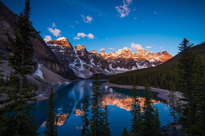 Moraine Lake Sunrise Magic Premium Tour from Canmore Banff - The Sum Up
