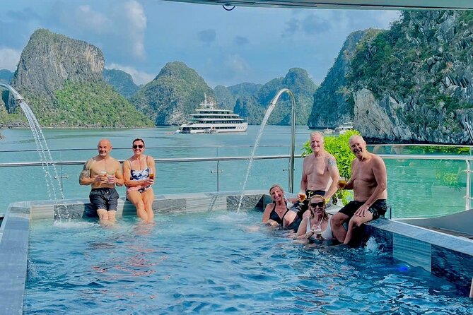 Premium 5-Star Day Cruise with Pool in Ha Long & Lan Ha Bay - FAQ
