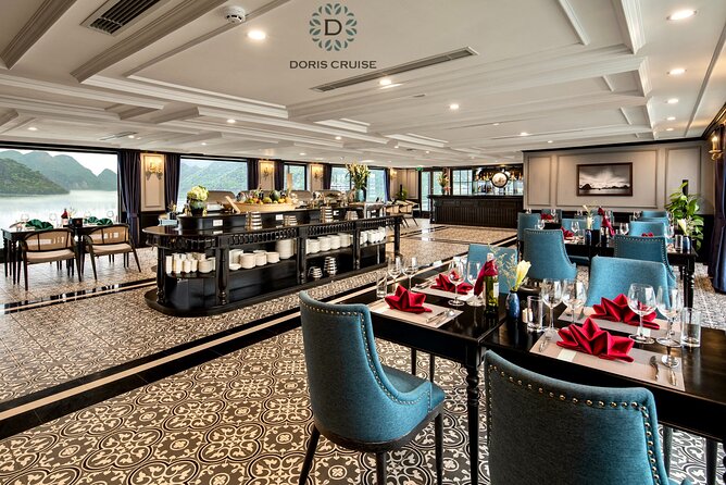 Doris Cruise - 5 Stars Cruise in Halong Bay and Lan Ha Bay (2D1N) - Afternoon: Exploring Lan Ha Bay and Water Activities