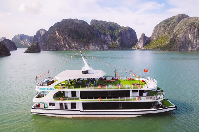 Halong Bay Luxury Cruise with Jacuzzi, Kayaking & Cave Tour - The Experience in Detail