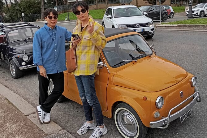 Private: 3 hours panoramic tour of Rome aboard a vintage Fiat 500 - The Sum Up