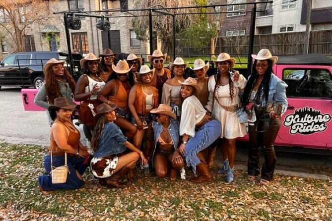 Pink Party Jeep Tour in 3rd Ward HTX - Key Points