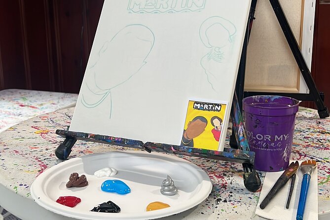 Ultimate H-Town Experience with Party Truck Ride + Paint & Sip - Exploring the Houston Party Truck & Paint & Sip Experience