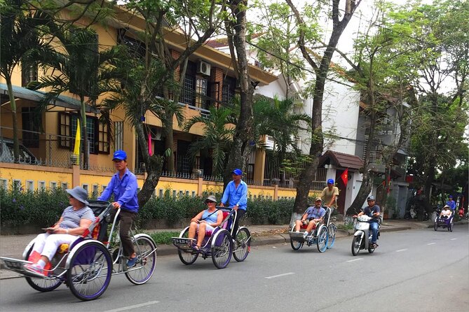 Private Tour by Cyclo Exclusive of Historical Sites - Good To Know