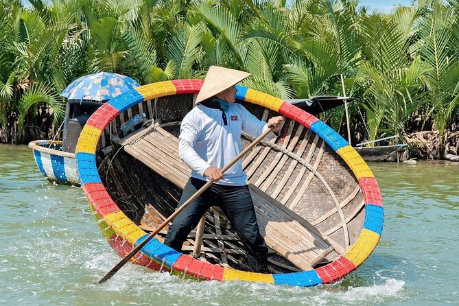 Coconut Basket Boat Ride by Hangcoconut - Experience the Authentic Charm of Hoi An’s Coconut Basket Boat Ride