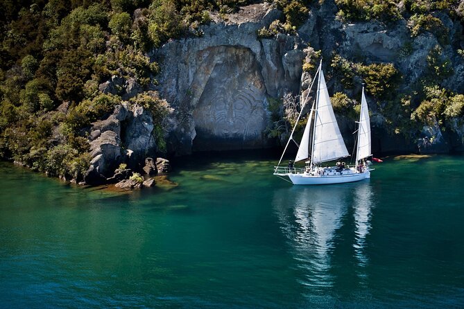 Maori Rock Carvings Eco Sailing Taupo - The Value and Experience