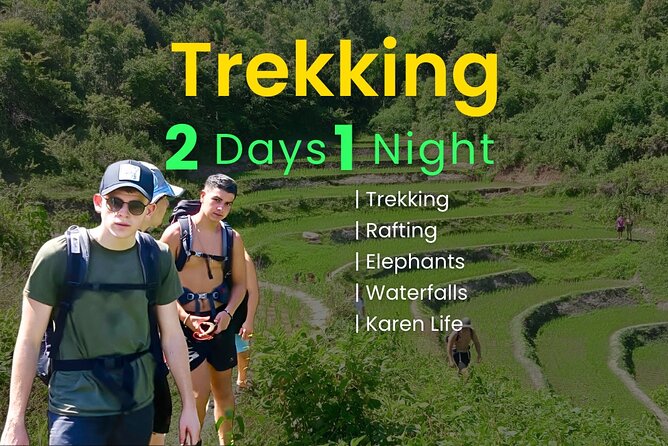 Best Seller | 2-Day Jungle Trek: Elephants, Raft & Karen Life - Key Points