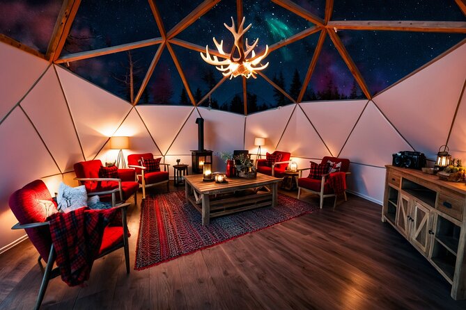 Northern Lights Viewing in a Semi-Private Dome in Whitehorse - Key Points