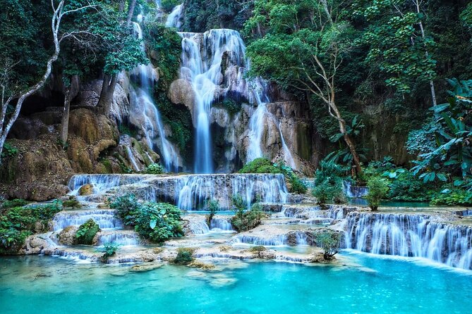 Luang Prabang Alms Giving and Kuang Si Waterfall Private Tour - The Experience in a Nutshell