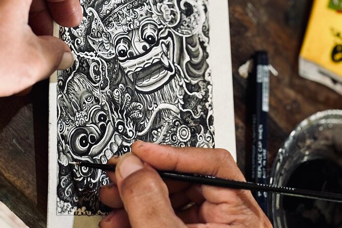 Threads of Tradition Miniature Keliki Painting Workshops - A Deep Look at the Keliki Painting Workshop in Ubud