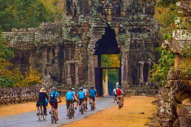 Full-Day Guided Bicycle Tour in Angkor Wat Temple - Key Points