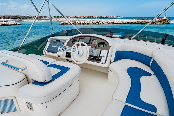 4 Hour 50' Azimut Yacht All-Inclusive in Tulum & Playa del Carmen - Key Points