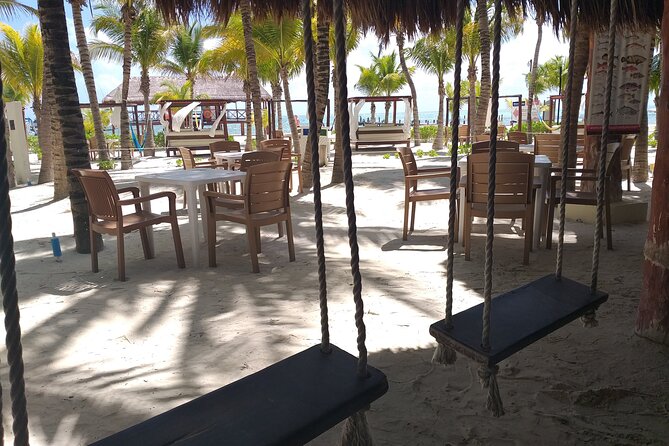 Beach Club tour with beautiful views of the Caribbean Sea. Transport included - FAQ